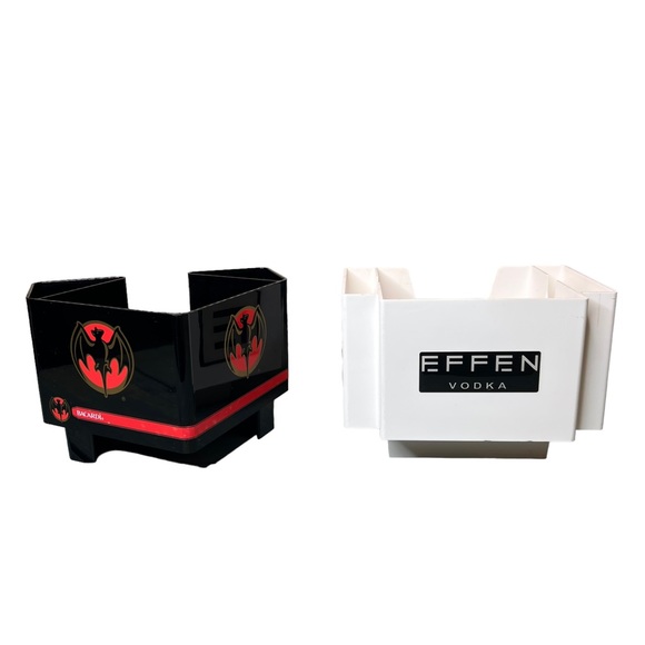 Dining Bacardi Rum Effen Vodka Bar Caddy Bundle Poshmark